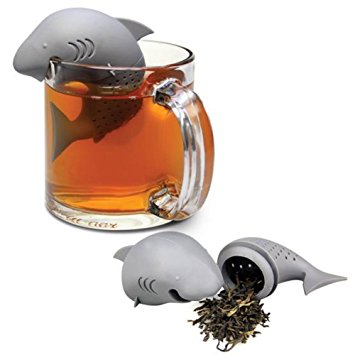 This adorable little tea-infuser looks exactly like the Piranha